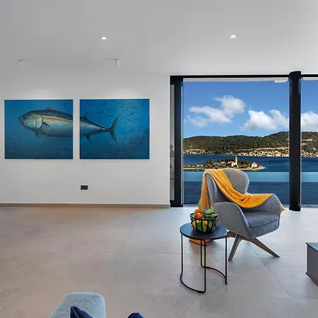 Villa Issa Hills Infinity Pool & Panoramic Sea View